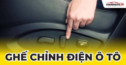 Ghế điện ô tô là gì? Có nên độ ghế điện cho ô tô không?