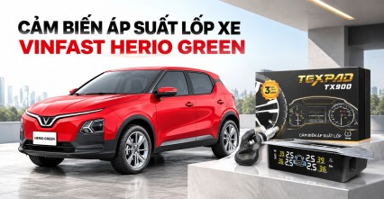 Cảm biến áp suất lốp Herio Green những lựa chọn đáng cân nhắc