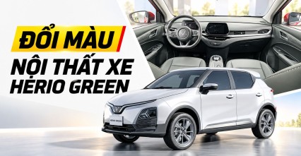 Đổi màu nội thất Herio Green những điều cần biết trước khi thi công