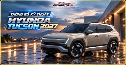 Chính thức thông số Tucson 2027 vừa được ra mắt