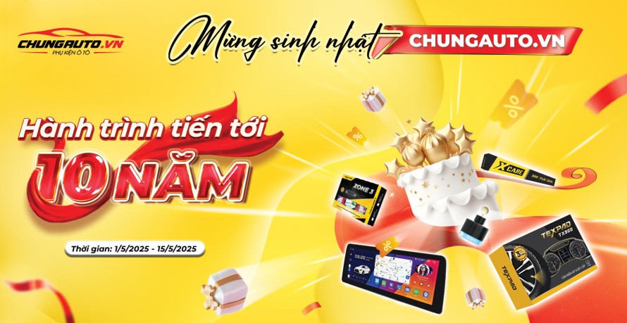 MỪNG SINH NHẬT TIẾN TỚI 10 NĂM CHUNGAUTO