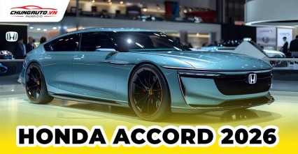Honda Accord 2026 | Thiết kế nội ngoại thất, thông số kỹ thuật, giá bán