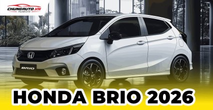 Honda Brio 2026 | Thiết kế nội ngoại thất, thông số kỹ thuật, giá bán