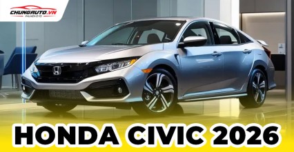 Honda Civic 2026 | Thiết kế nội ngoại thất, thông số kỹ thuật, giá bán