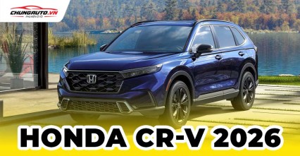 Honda CR-V 2026 | Thiết kế nội ngoại thất, thông số kỹ thuật, giá bán