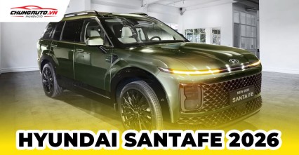 Hyundai Santa Fe 2026 | Thiết kế nội ngoại thất, thông số kỹ thuật, giá bán