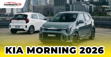 KIA Morning 2026 | Thiết kế nội ngoại thất, thông số kỹ thuật, giá bán