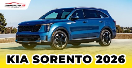 KIA Sorento 2026 | Thiết kế nội ngoại thất, thông số kỹ thuật, giá bán