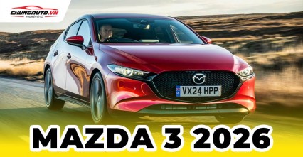 Mazda 3 2026 | Thiết kế nội ngoại thất, thông số kỹ thuật, giá bán