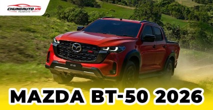 Mazda BT-50 2026 | Thiết kế nội ngoại thất, thông số kỹ thuật, giá bán