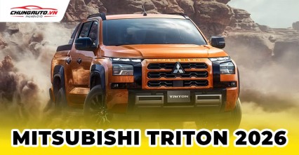 Mitsubishi Triton 2026 | Thiết kế nội ngoại thất, thông số kỹ thuật, giá bán