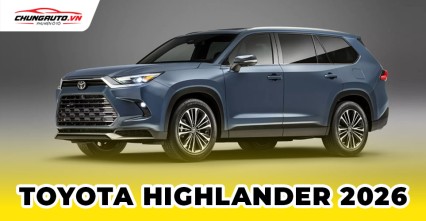 Toyota Highlander 2026 | Thiết kế nội ngoại thất, thông số kỹ thuật, giá bán