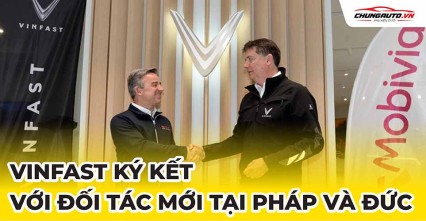 VinFast ký kết với đối tác mới tại Pháp và Đức, mở rộng mạng lưới đại lý tại châu Âu