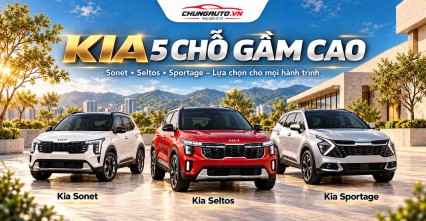 Xe Kia 5 chỗ gầm cao bảng giá Sonet Seltos Sportage nên tham khảo