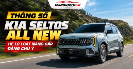 Thông số Kia Seltos All New hé lộ loạt nâng cấp đáng chú ý
