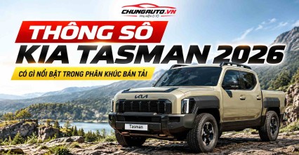 Thông Số Kia Tasman Có Gì Nổi Bật Trong Phân Khúc Bán Tải