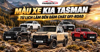 Màu Xe Kia Tasman Từ Lịch Lãm Đến Đậm Chất Off-Road