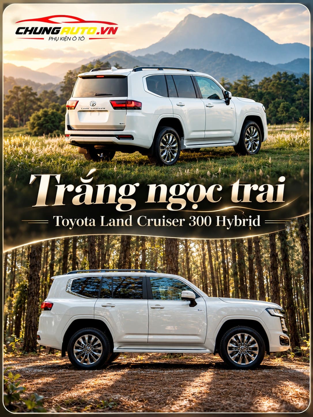 mau-xe-LC300-hybrid-trang