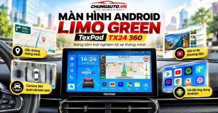 Màn Hình Android Limo Green Nâng Cấp Khoang Lái Hiệu Quả
