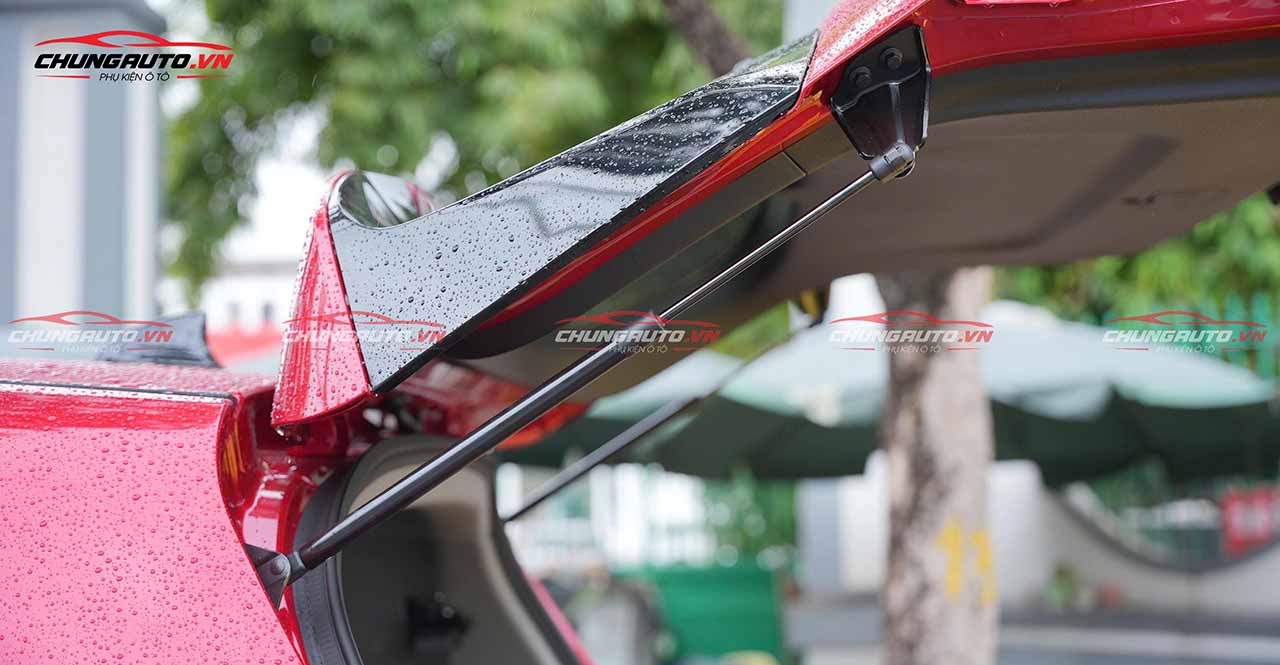 Hình ảnh thực tế độ cốp điện cho Vinfast Limo Green