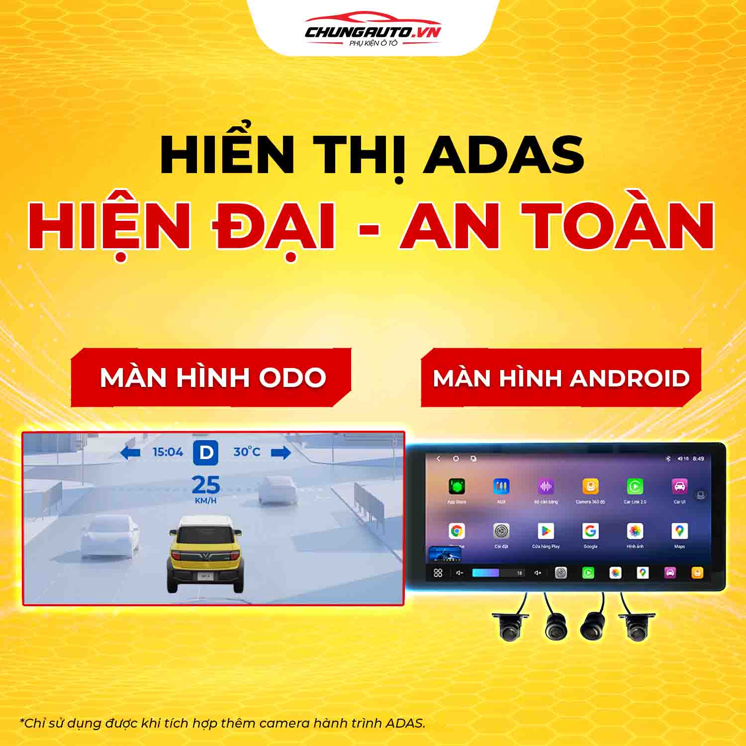 Texpad TX24 Limited VF3 21 Inch hiển thị ADAS