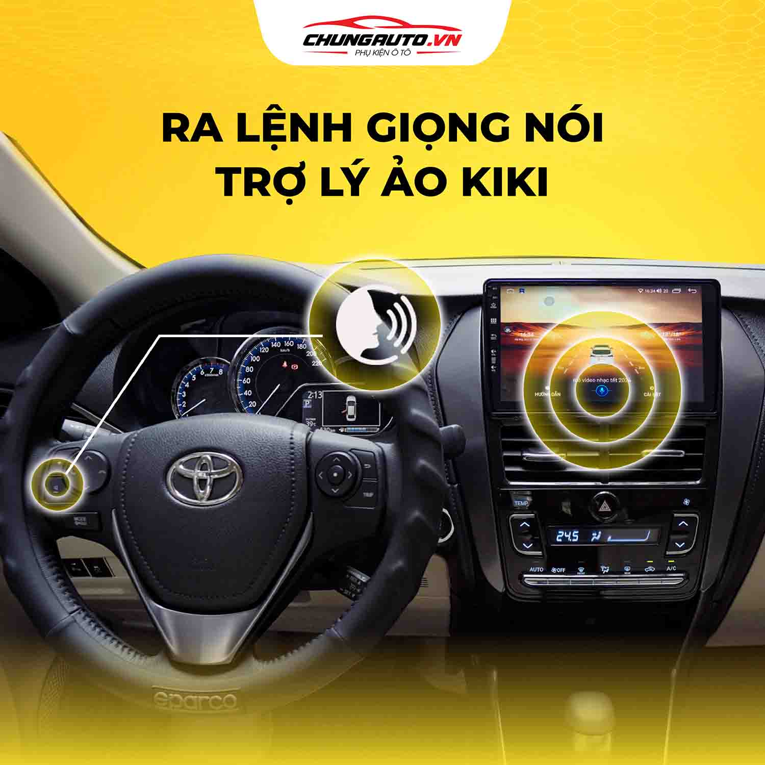 Texpad TX24 Eco ra lệnh giọng nói Kiki
