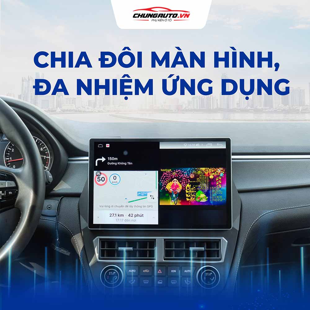 Kho ứng dụng đa dạng chia đôi màn hình