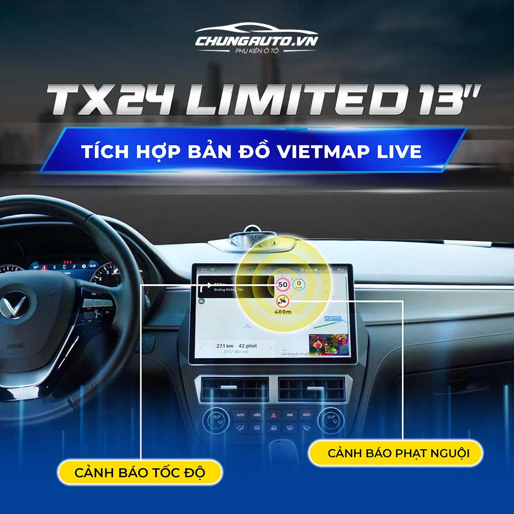 Tích hợp nhiều bản đồ dẫn đường thông minh