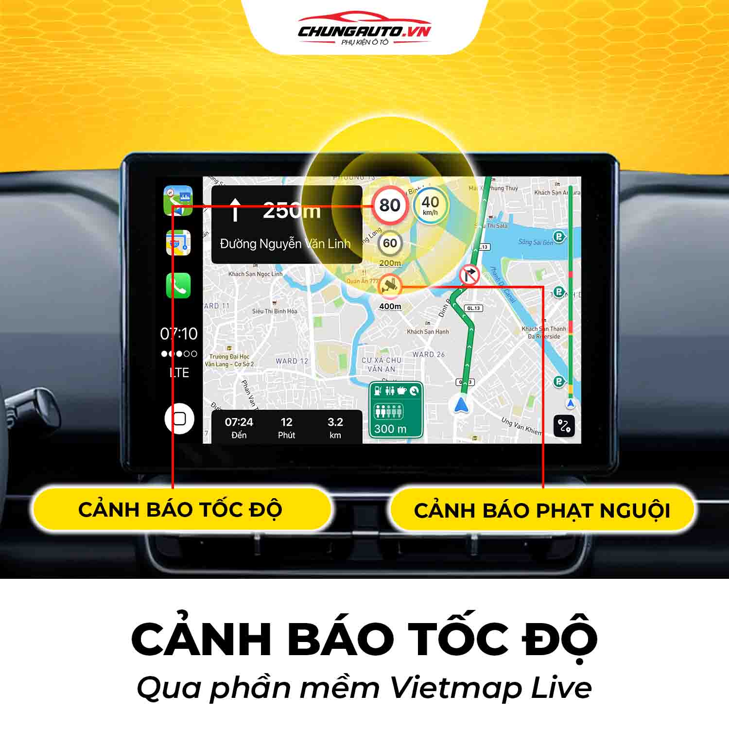 MHU Texpad TX24 Android Limo Green bản đồ dẫn đường thông minh