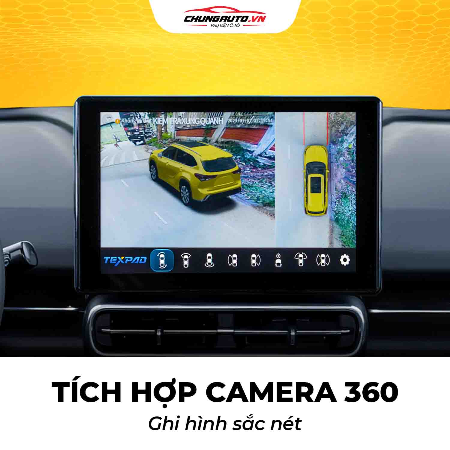 MHU Texpad TX24 Android Limo Green camera 360 thông minh