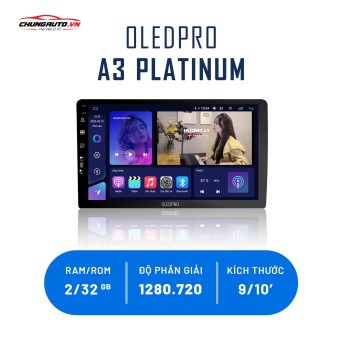 Màn hình ô tô OledPro A3 Platinum