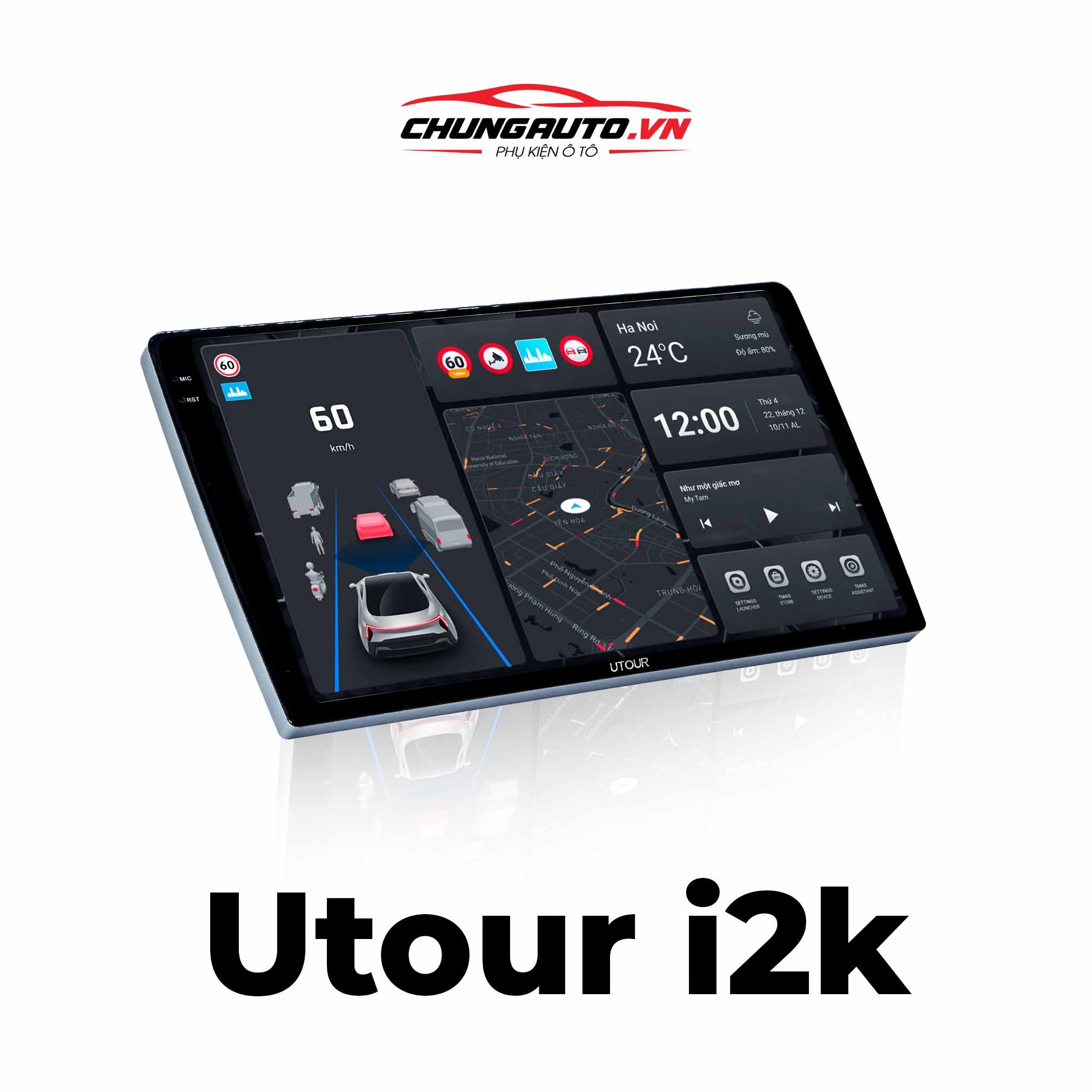 màn hình android utour i2k
