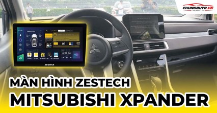 Lắp màn hình Zestech cho xe Mitsubishi Xpander 2023 - 2024