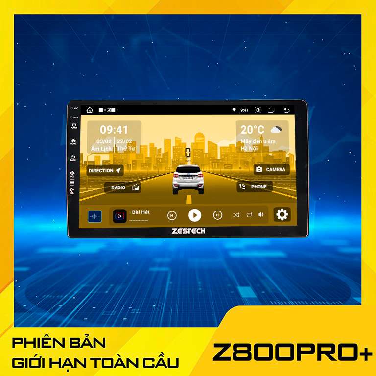 màn hình zestech z800 pro+ phiên bản giới hạn
