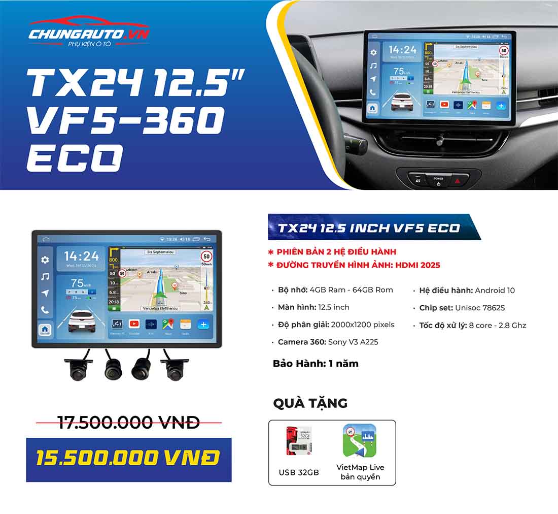 Giá màn hình Texpad TX24 12.5 inch VF5 Eco