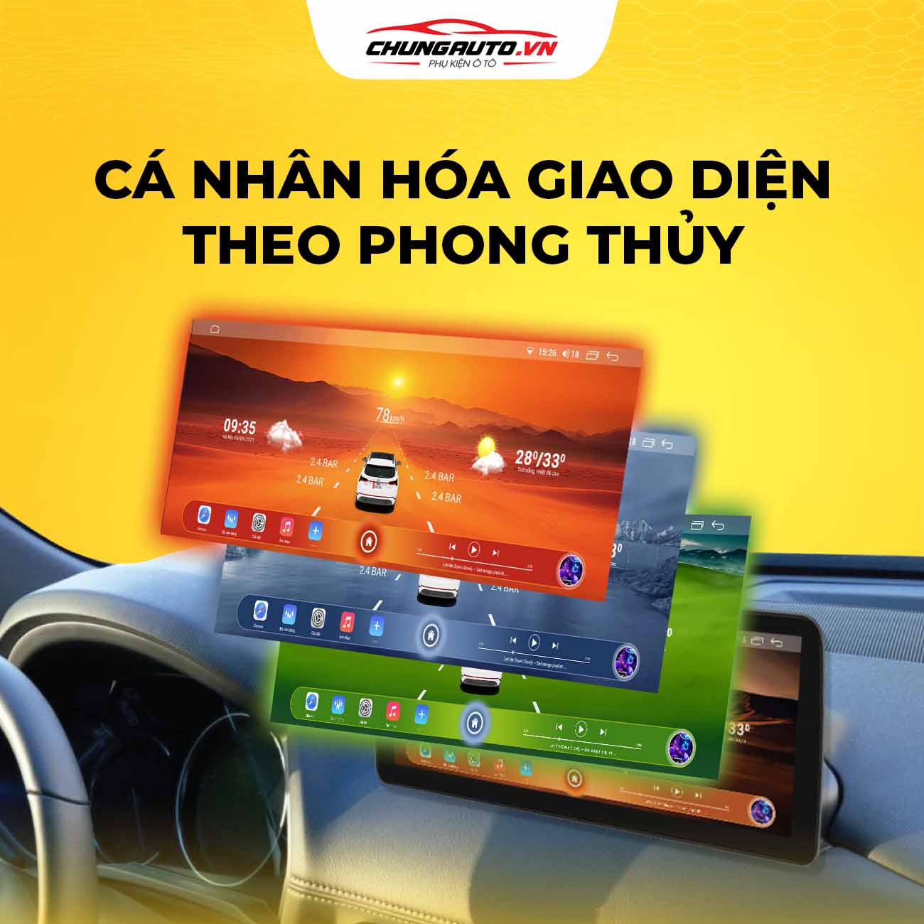 Màn hình Texpad TX24 10.25 inch Luxury 10.25