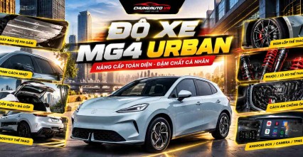 Độ xe MG4 Urban 2026 những món độ đáng tiền và bảng giá chi tiết