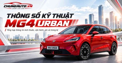 MG4 Urban 2026 Thông Số Kỹ Thuật, Pin Và Khả Năng Vận Hành