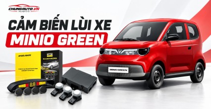 Cảm biến lùi Minio Green lắp thế nào để tránh can thiệp hệ thống điện?