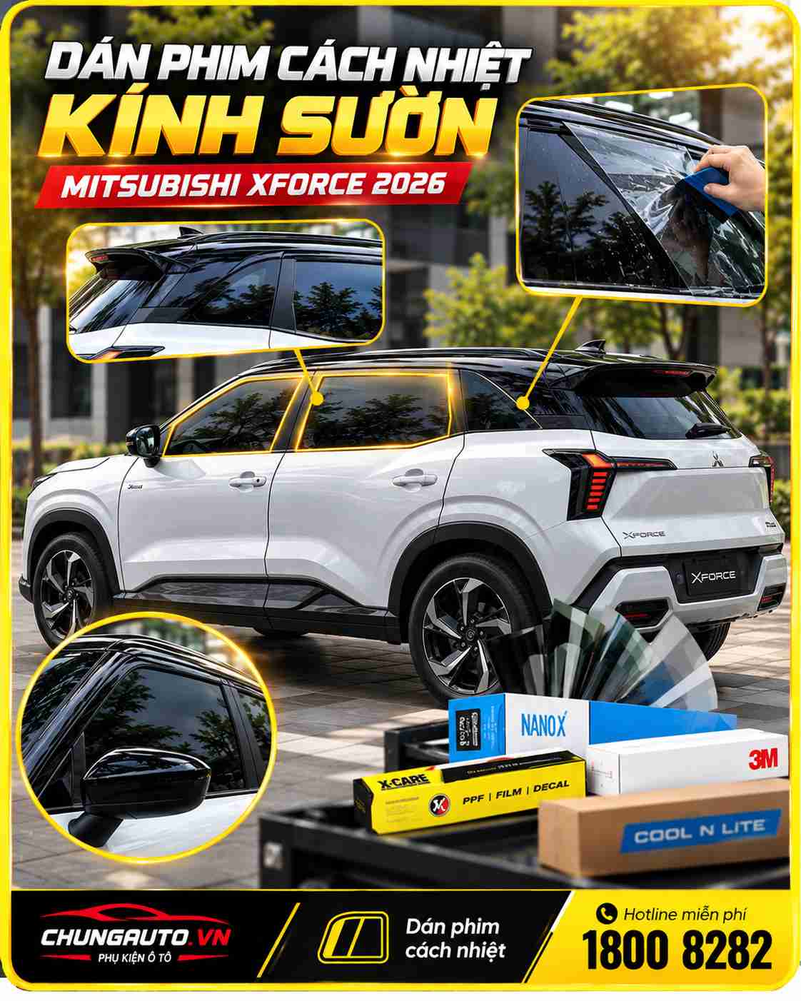 dan-phim-cach-nhiet-mitsubishi-xforce-kinh-suon