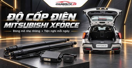 Độ Cốp Điện Mitsubishi Xforce Tăng Tiện Nghi Sử Dụng