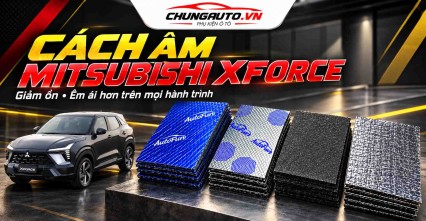Độ cách âm Mitsubishi Xforce giảm ồn hiệu quả