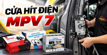 Cửa hít điện MPV 7 có an toàn cho gia đình có trẻ nhỏ?