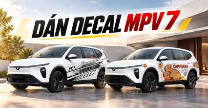 Decal MPV 7 những điều cần biết trước khi thay đổi màu xe
