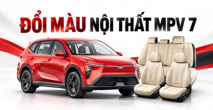 Đổi màu nội thất MPV 7 gồm những hạng mục nào?
