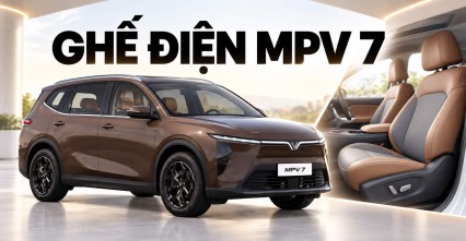 Ghế điện MPV 7 có đáng nâng cấp cho xe gia đình?