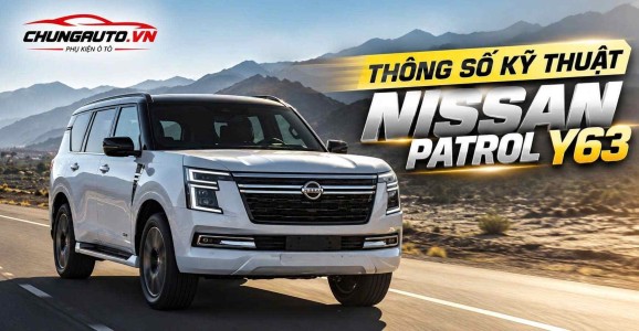 Thông số Patrol Y63 - Nissan Patrol Y63 2026