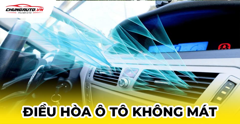 Điều hòa ô tô không mát