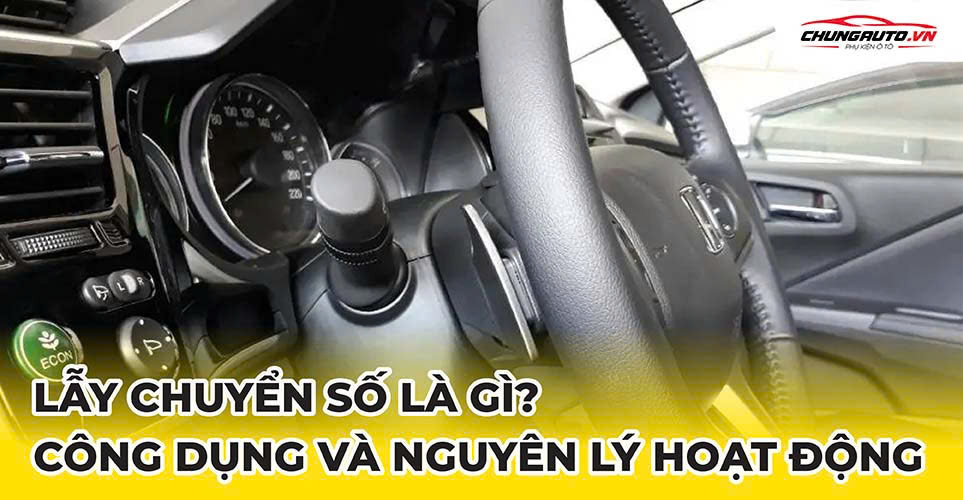 Lẫy chuyển số và công dụng hoạt động