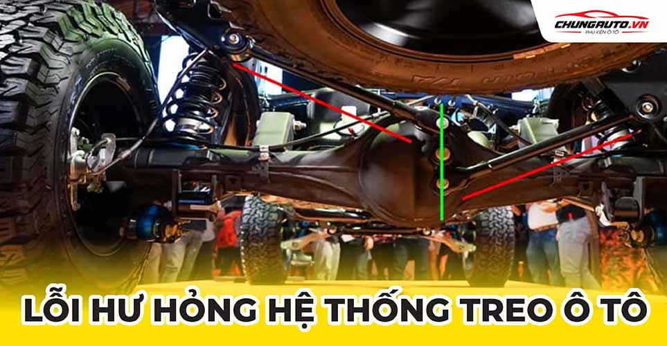 Các lỗi thường gặp của hệ thống treo ô tô